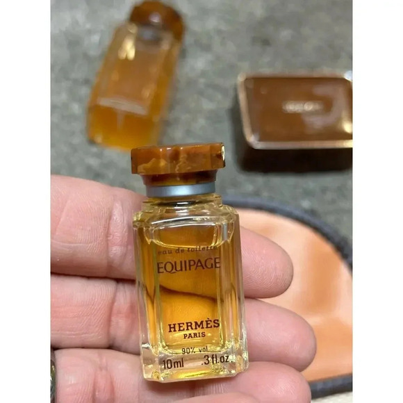 Parfums Hermes Paris Pan Am Airline First Class Amenity Bag - Picture 8 of 15